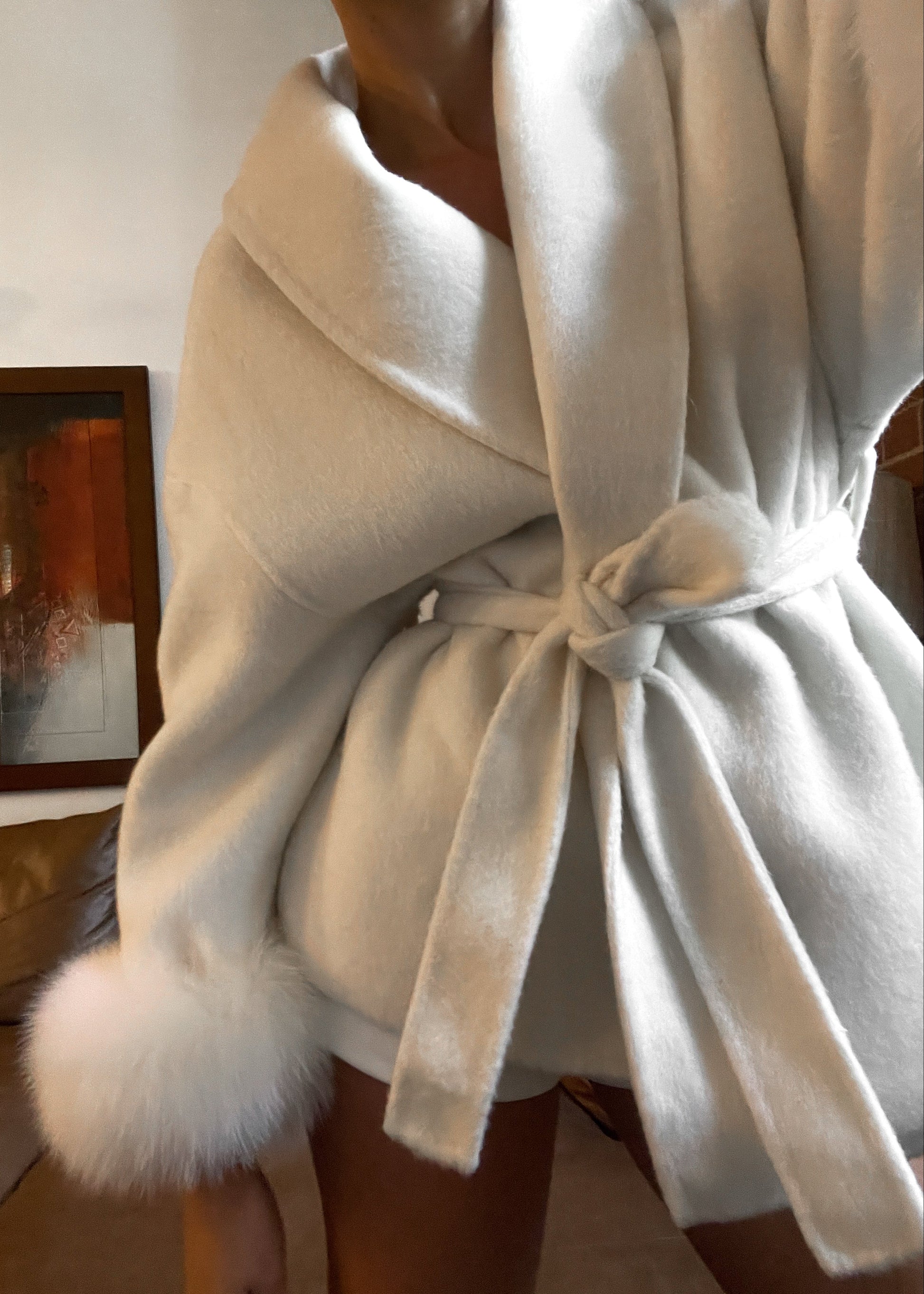 Abrigo de lana con pelo | Edición de invierno