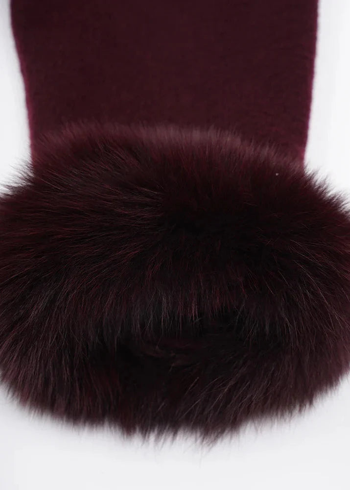 Abrigo de lana con pelo | Edición de invierno