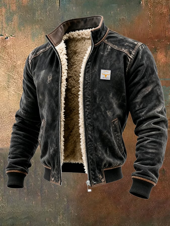 RICARDO™ | CHAQUETA DE CUERO TÉRMICO