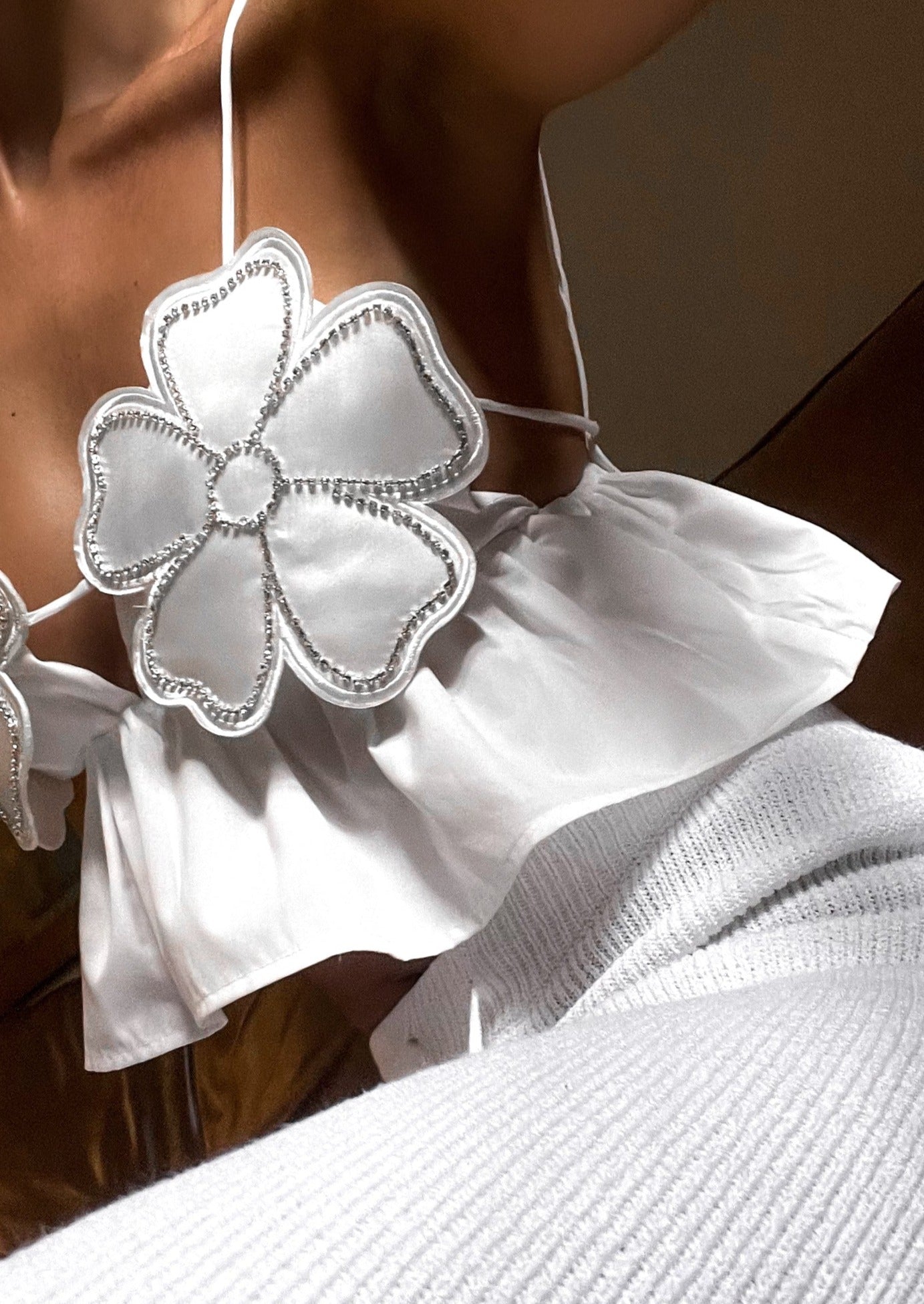 Belaporto Top - Blanco