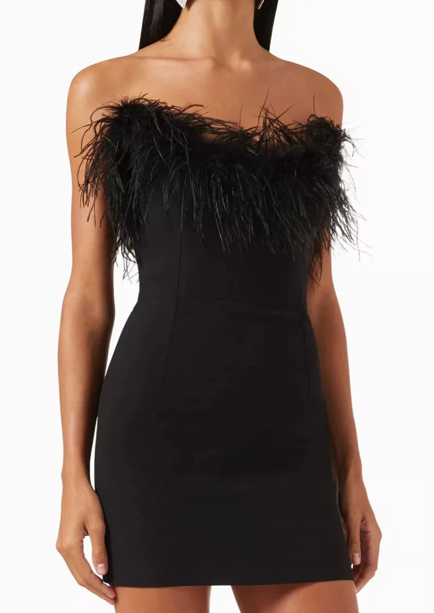 Marissa Mini Vestido - Negro