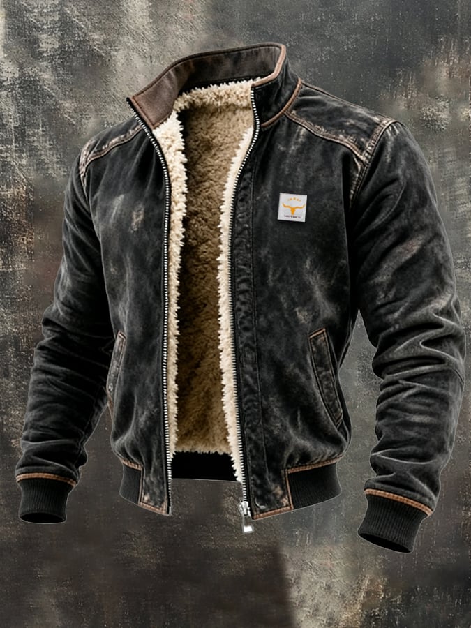 RICARDO™ | CHAQUETA DE CUERO TÉRMICO