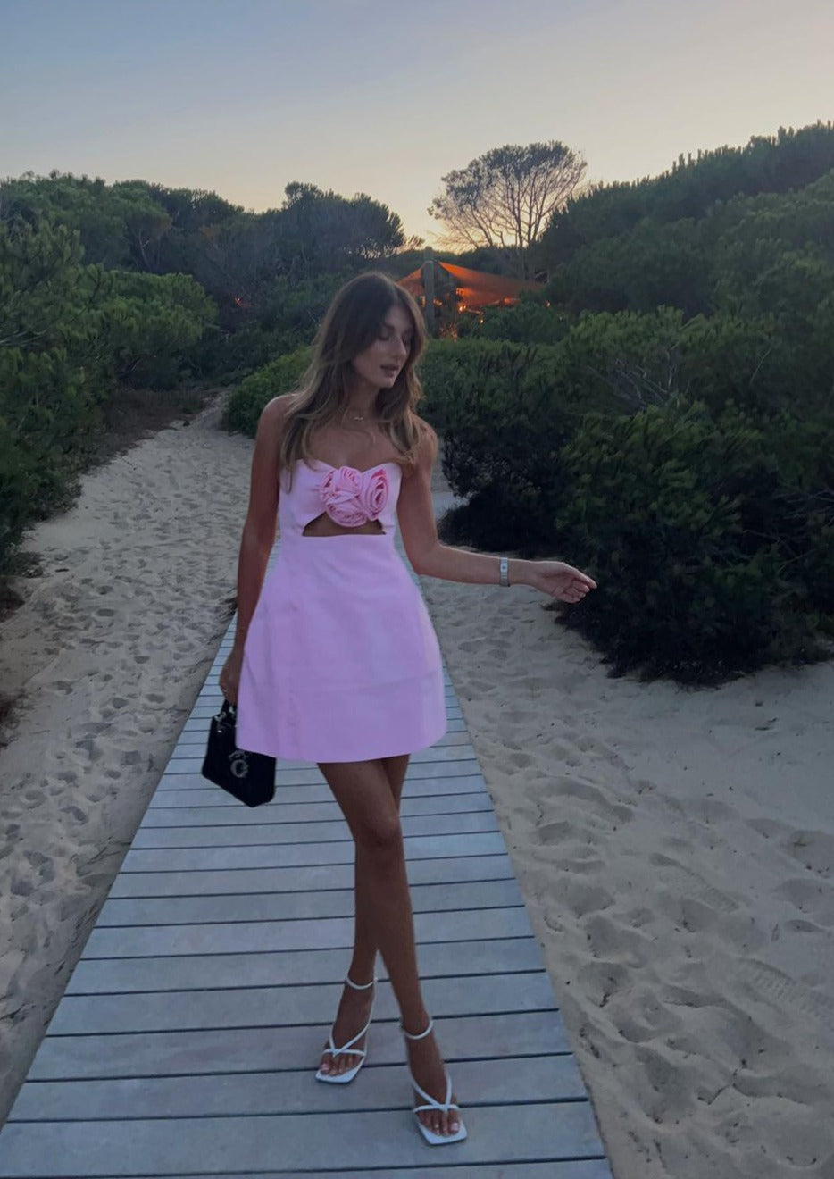 Britannia Vestido - Rosa