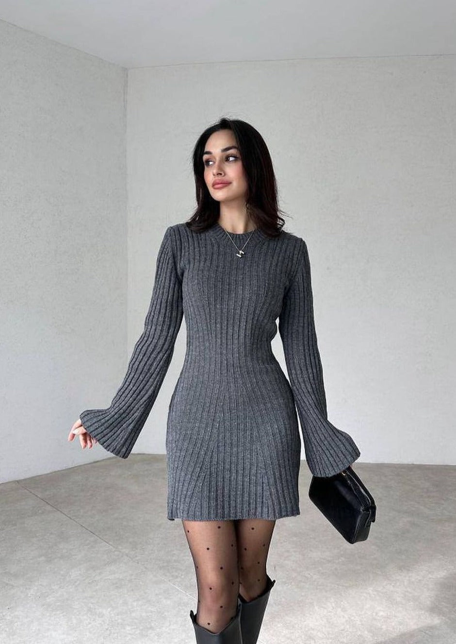 Marina Vestido - Ahumado