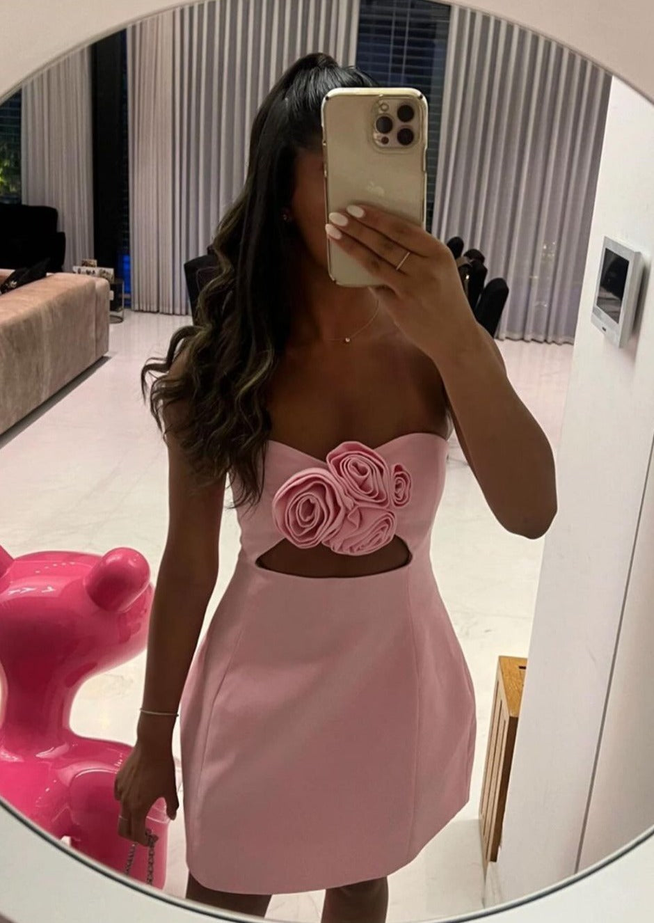 Britannia Vestido - Rosa