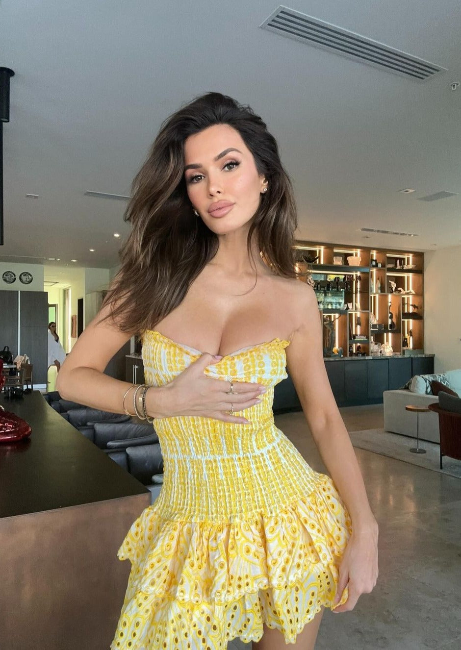 Chérie Vestido - Amarillo