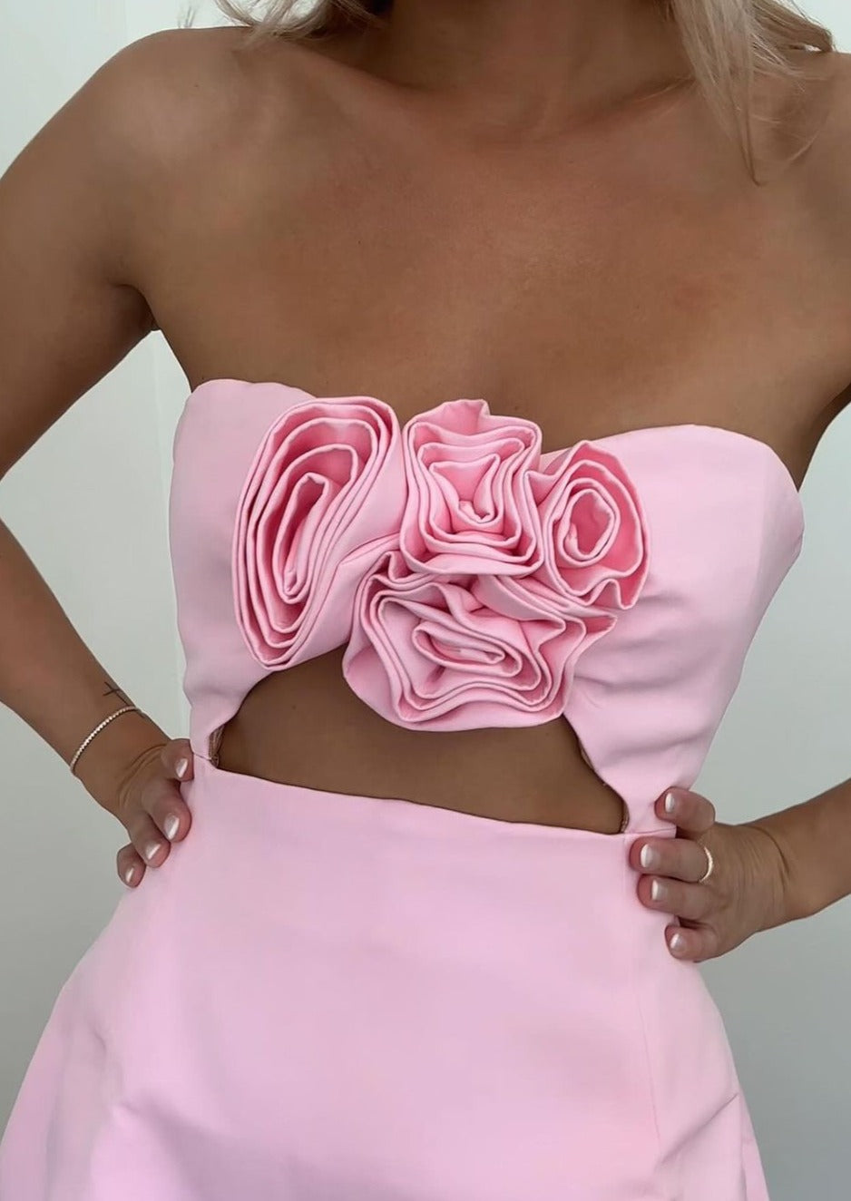 Britannia Vestido - Rosa