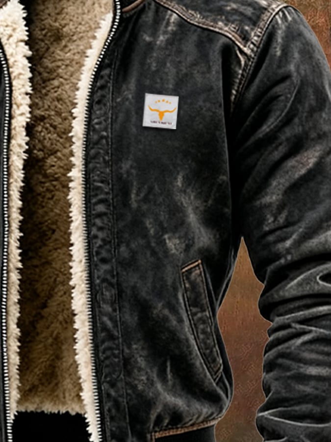 RICARDO™ | CHAQUETA DE CUERO TÉRMICO