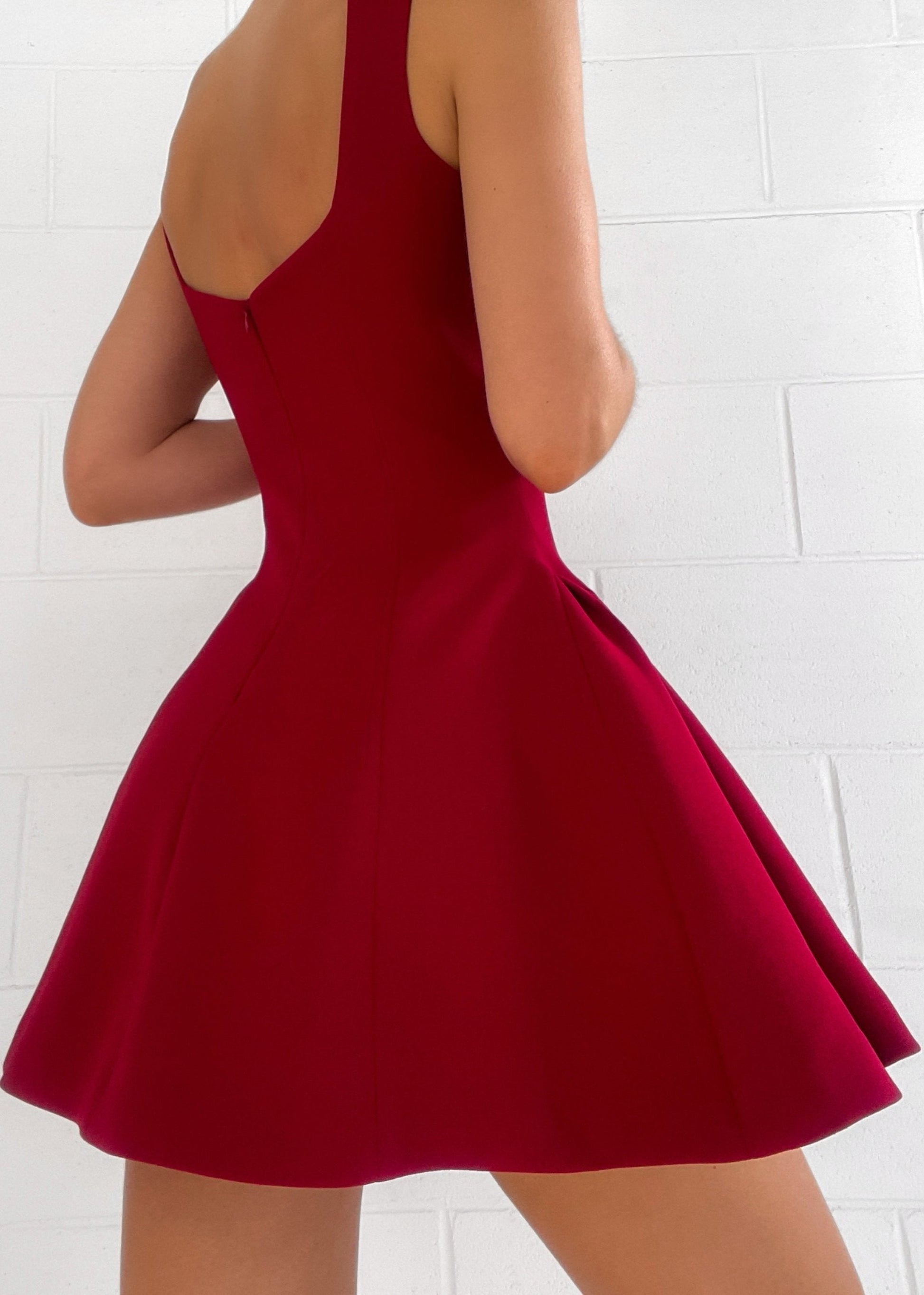 Victoria Vestido - Escarlata