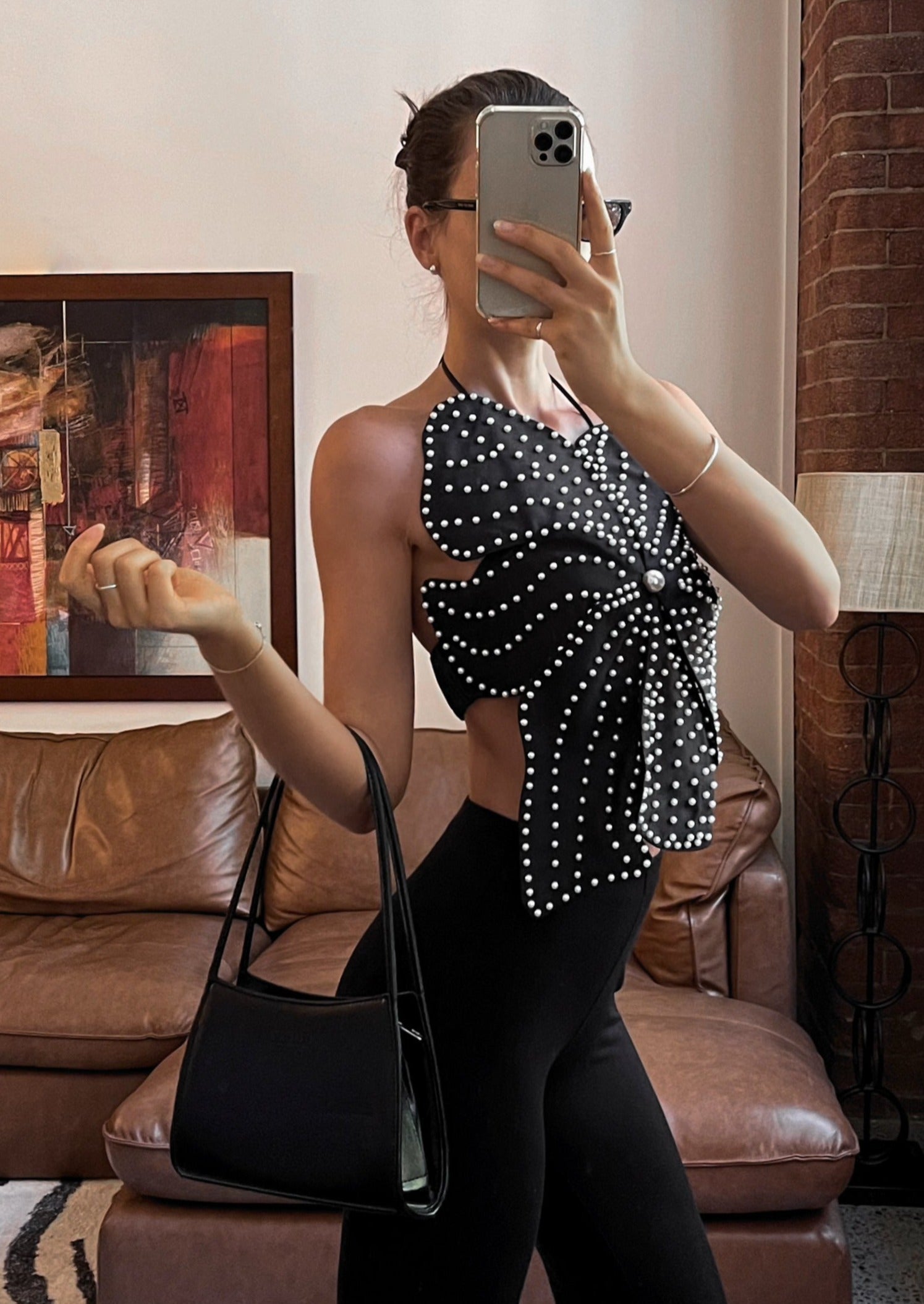 Marta Top - Negro