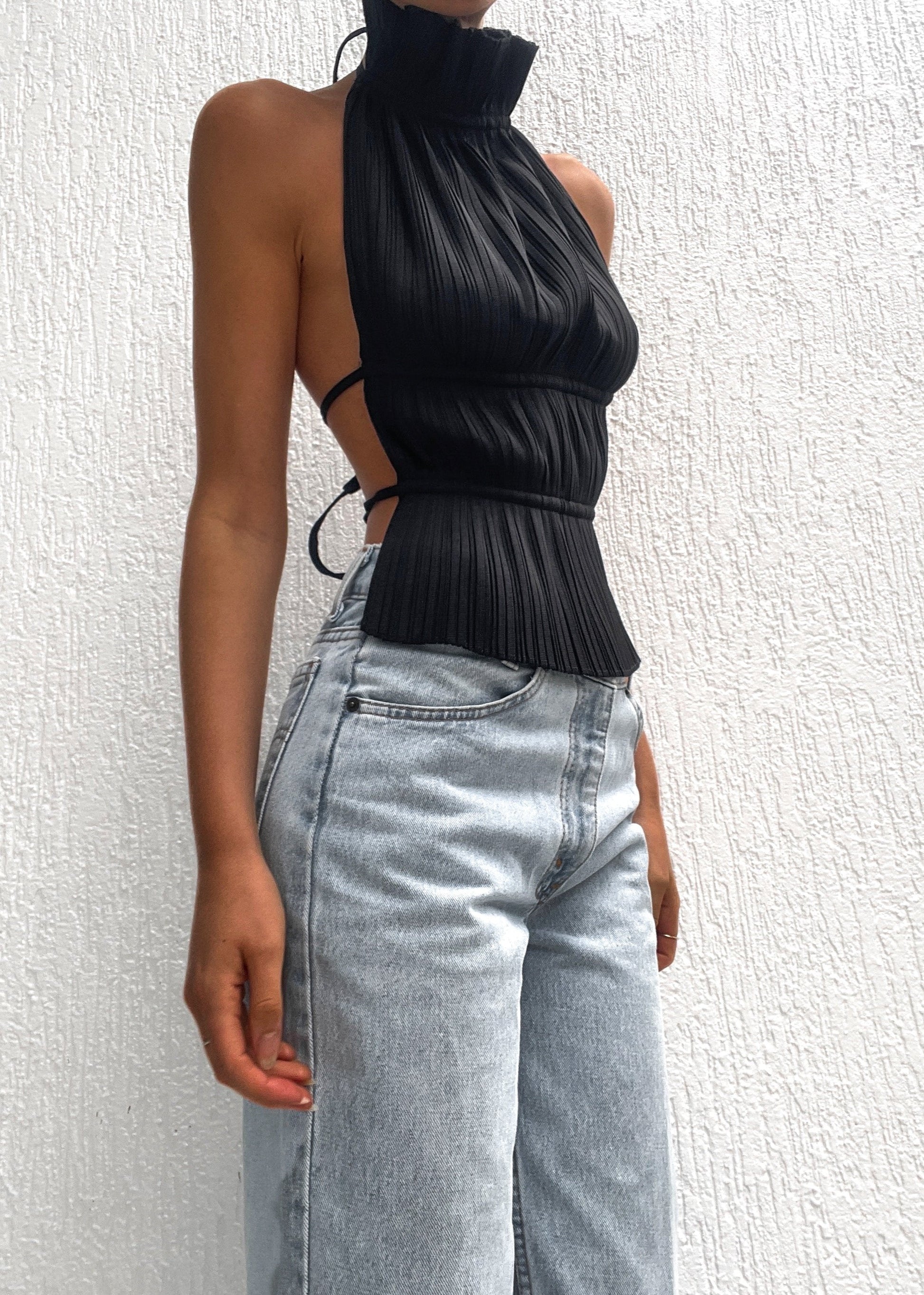Sereya Top - Negro