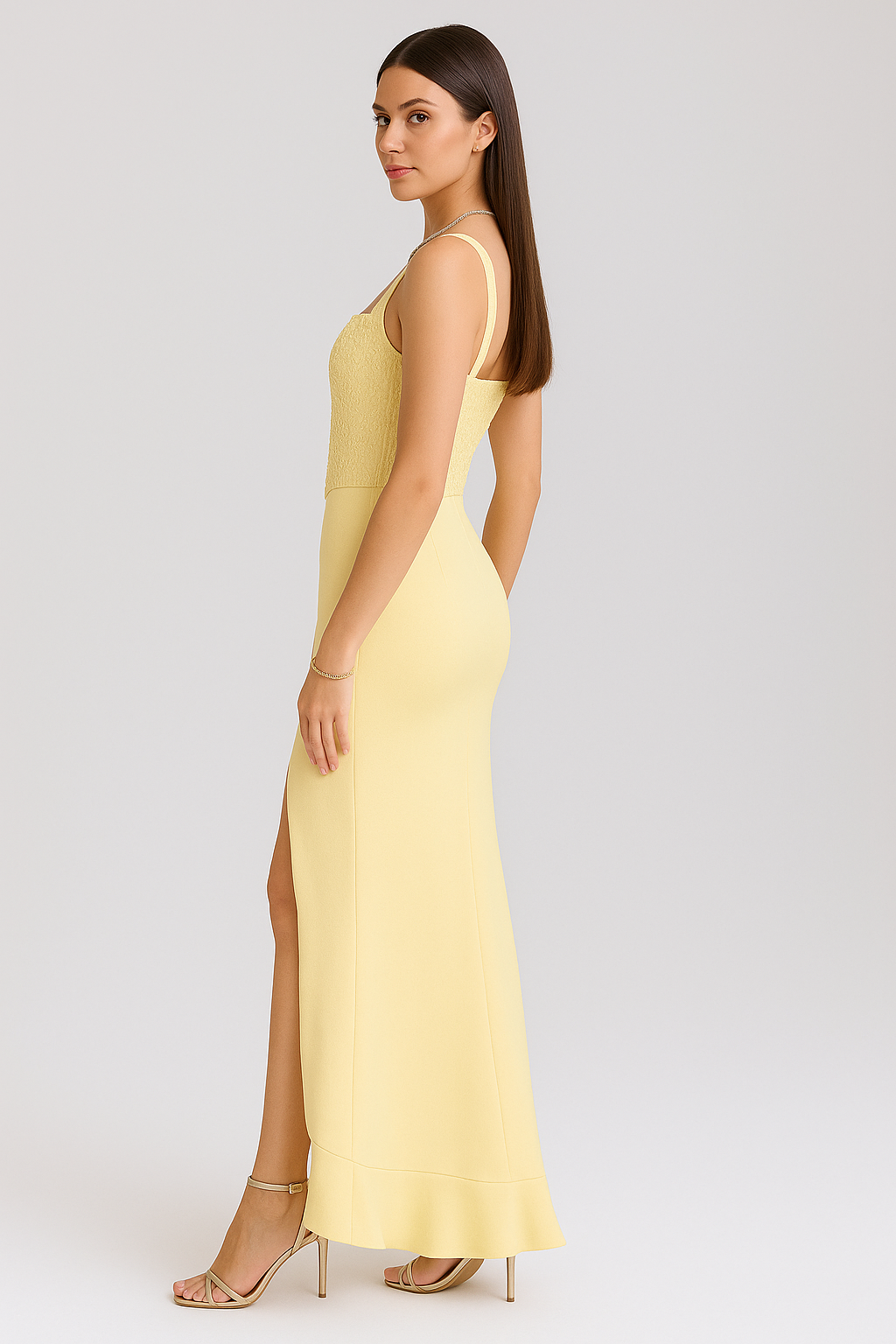 Chiara - Vestido Corsé de Satén