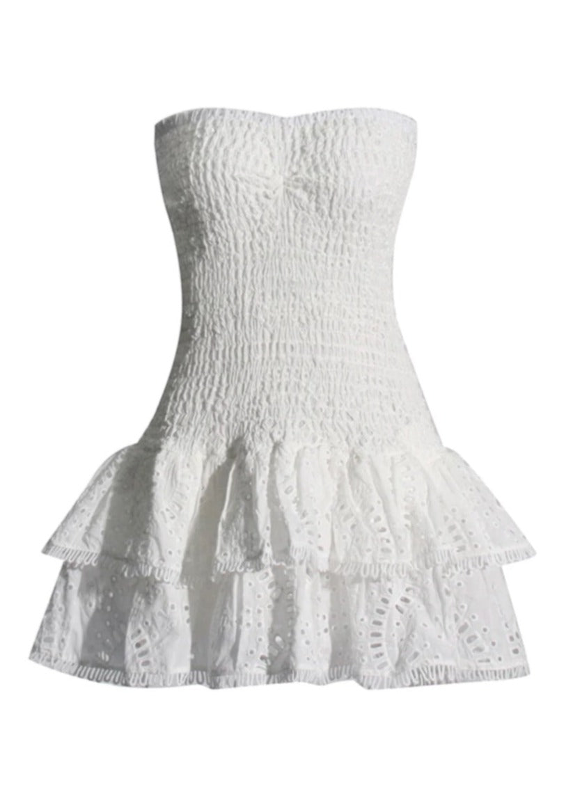 Ibiza Vestido - Blanco