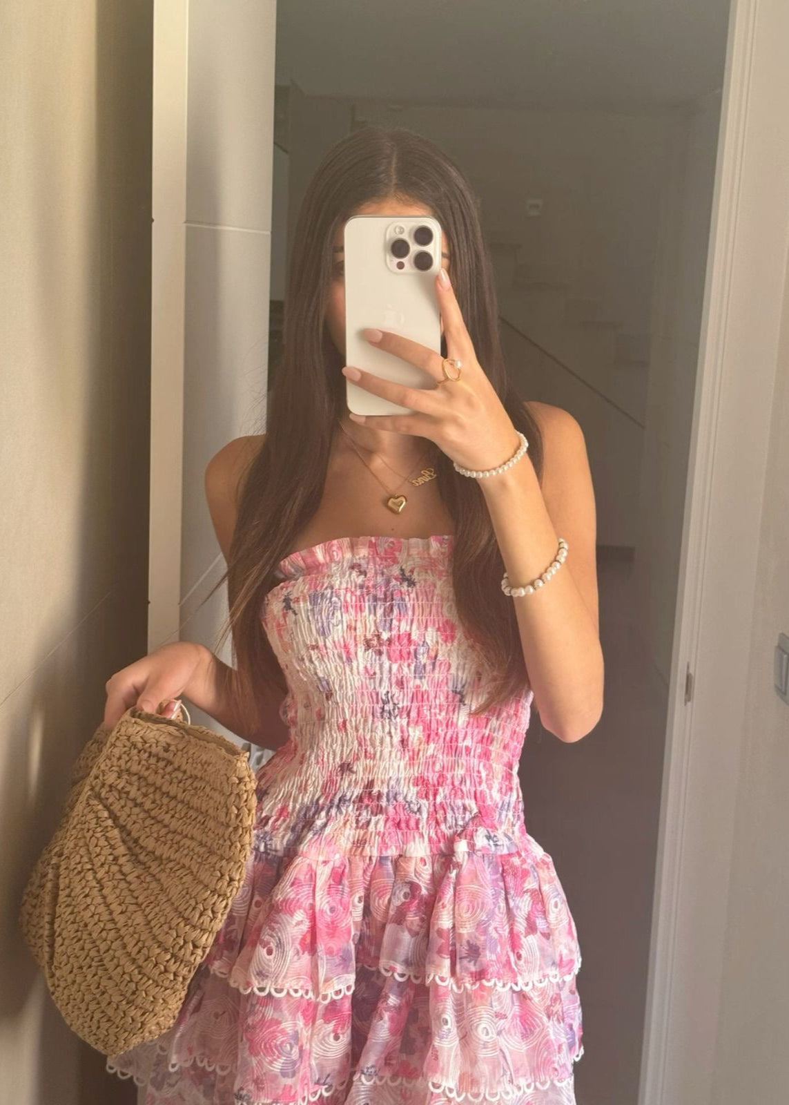 Emma Vestido - Rosa Floral