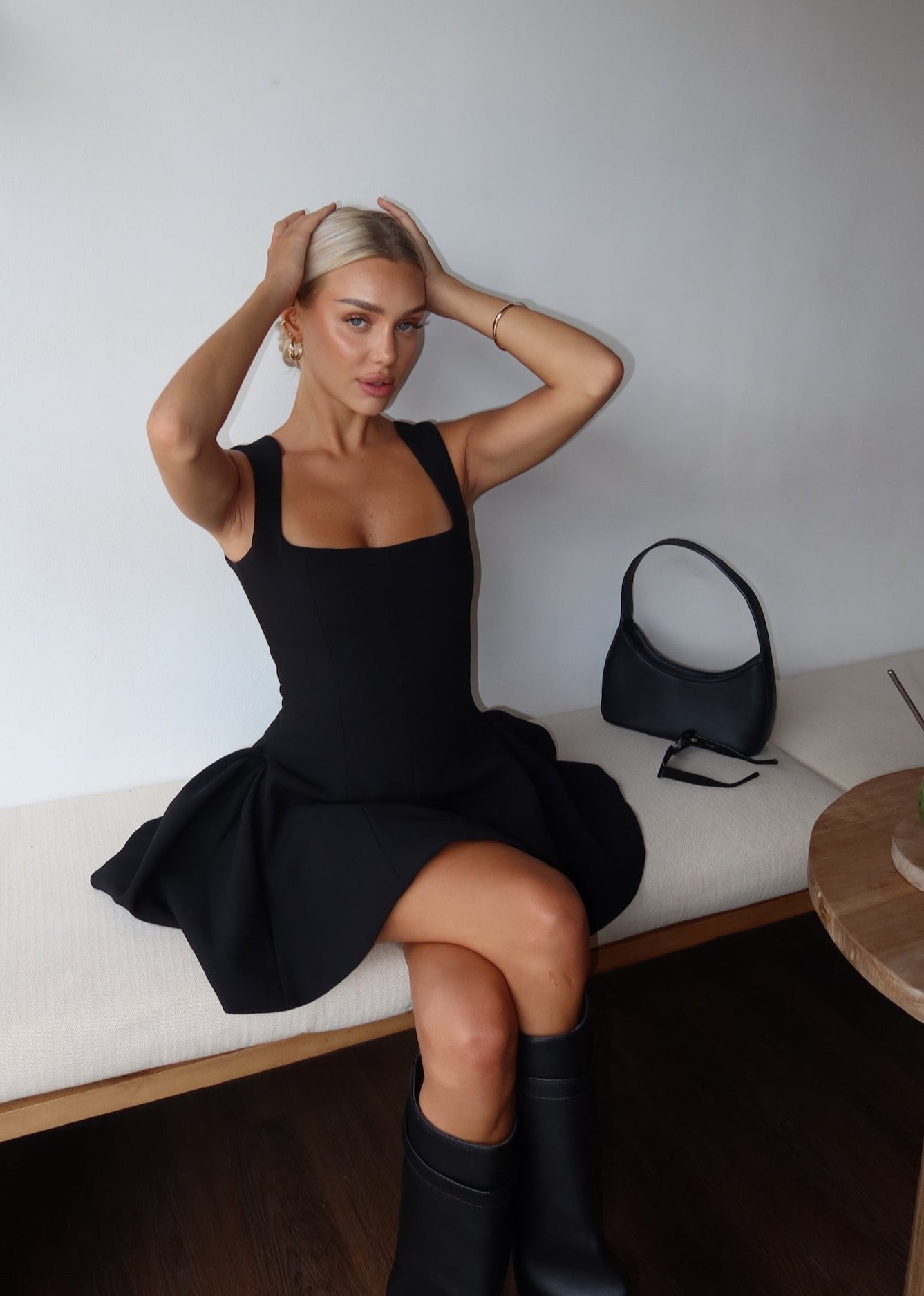 Victoria Vestido - Negro
