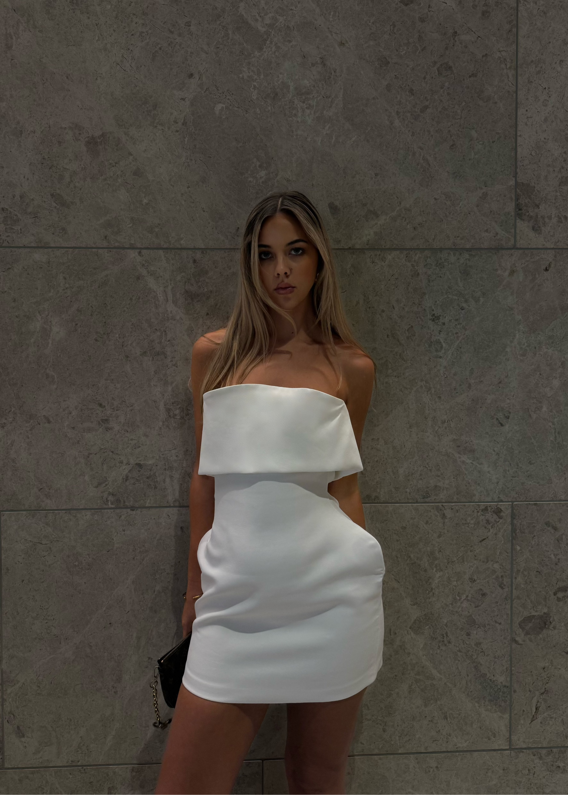 Santa Faz Vestido - Blanco
