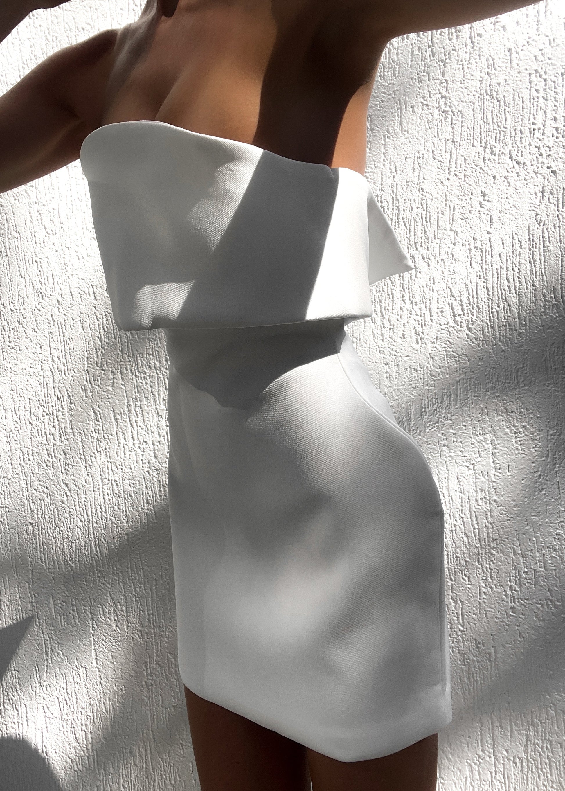 Santa Faz Vestido - Blanco