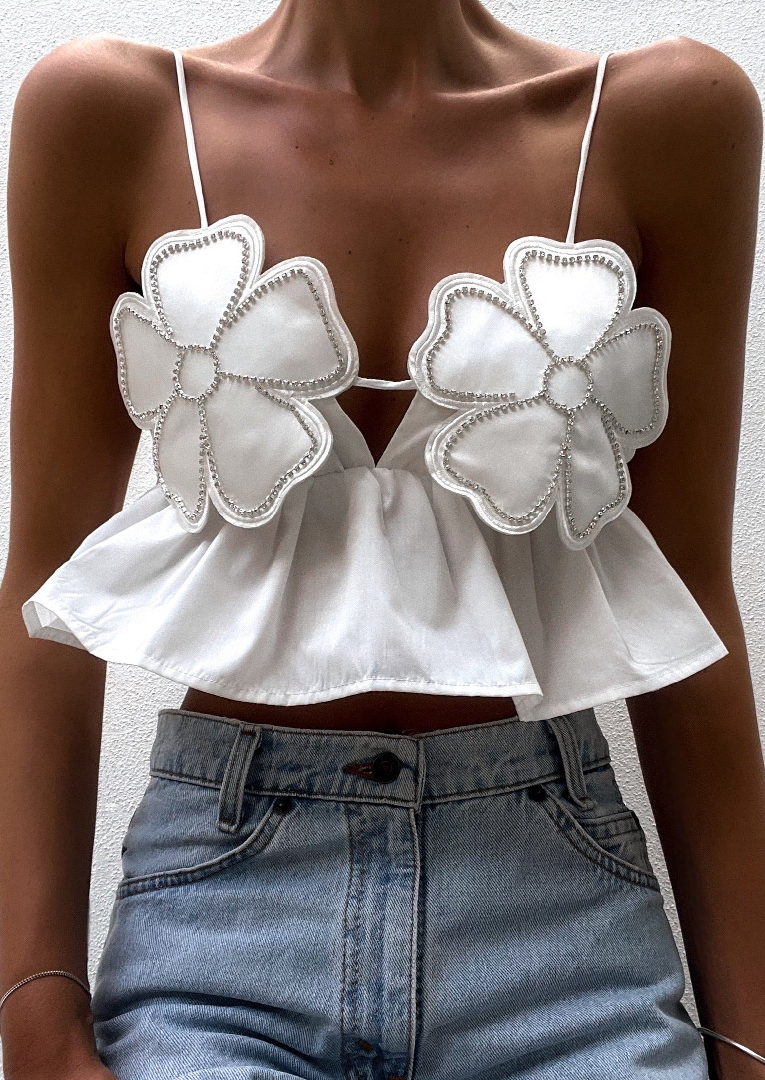 Belaporto Top - Blanco