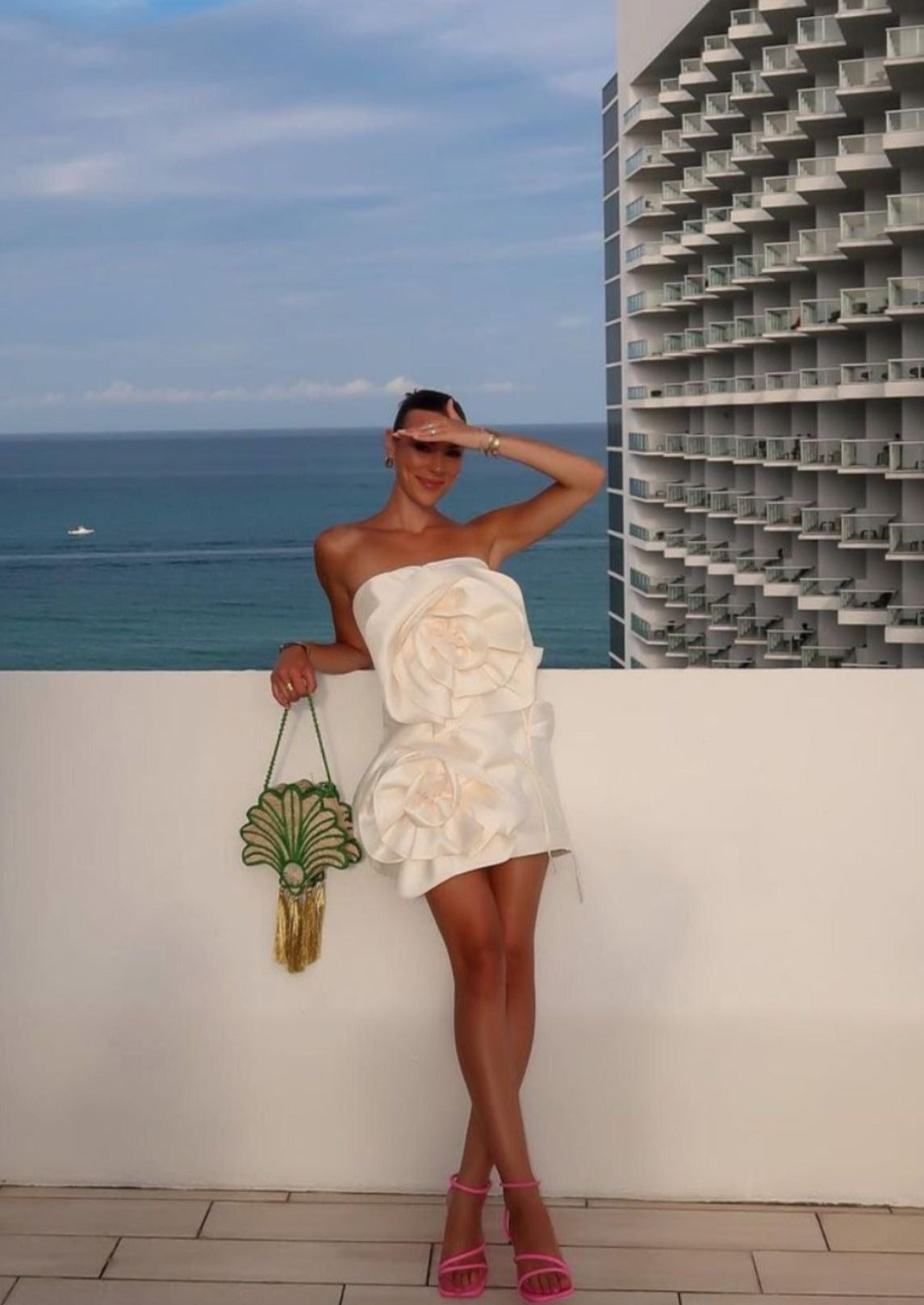 Eliana Vestido - Marfil