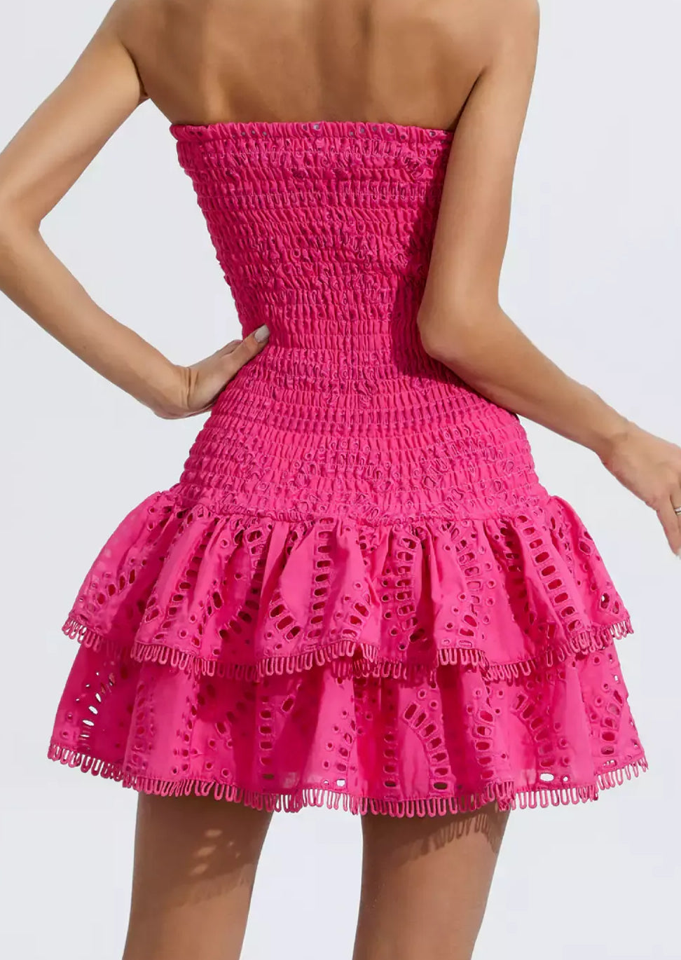 Ibiza Vestido - Fucsia