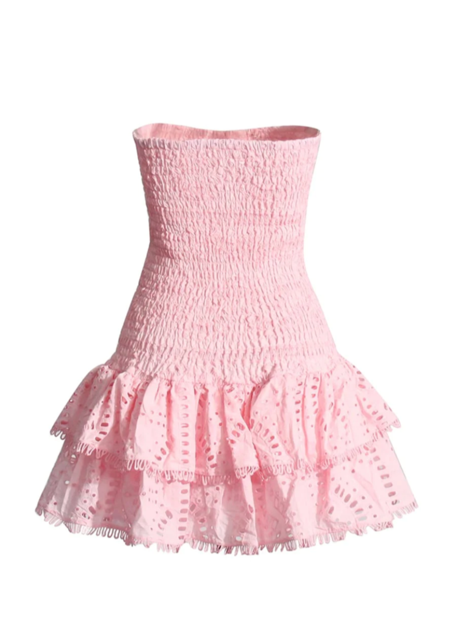 Ibiza Vestido - Rosa