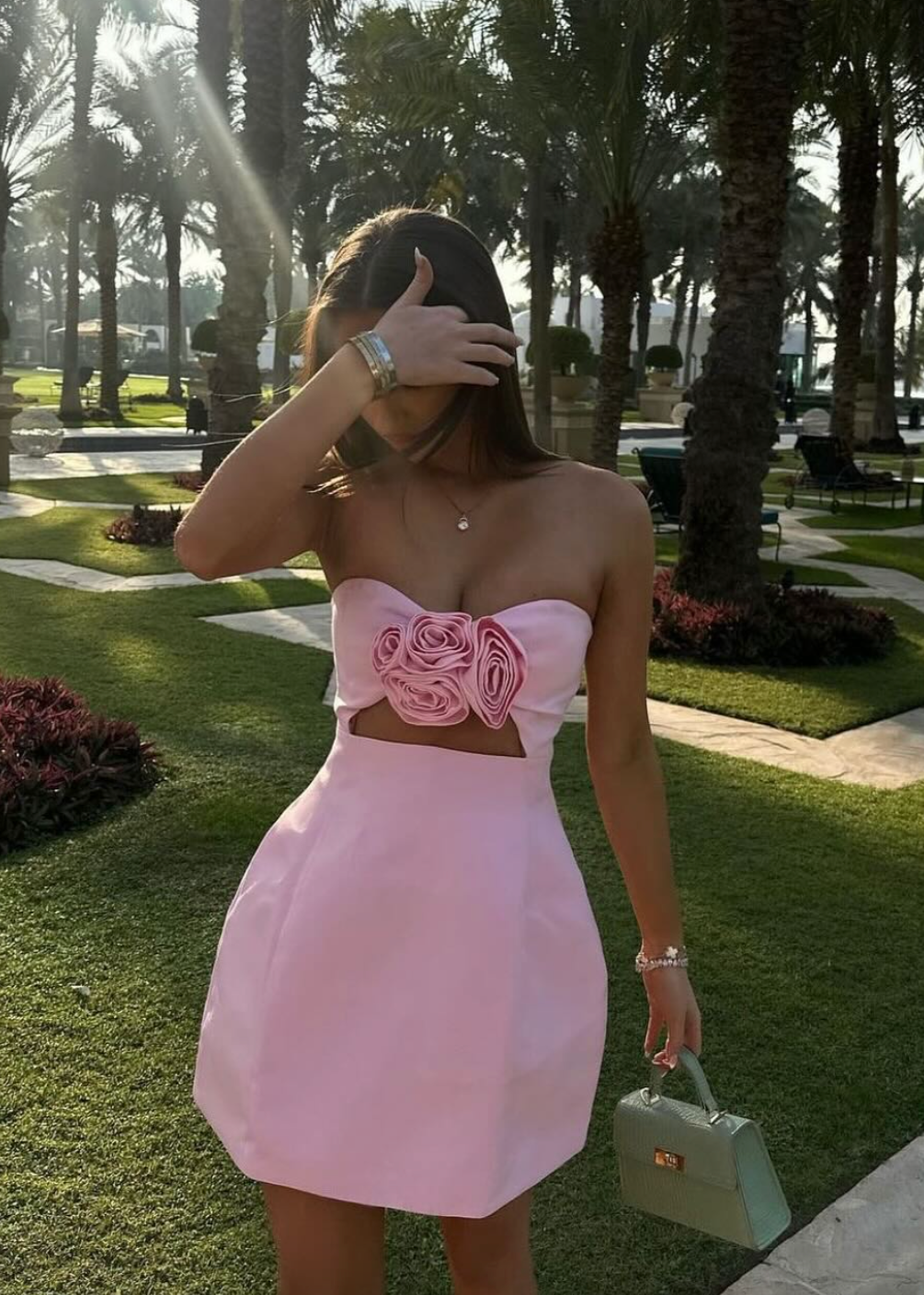 Britannia Vestido - Rosa