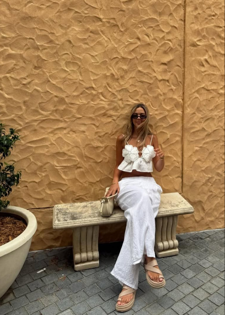 Belaporto Top - Blanco