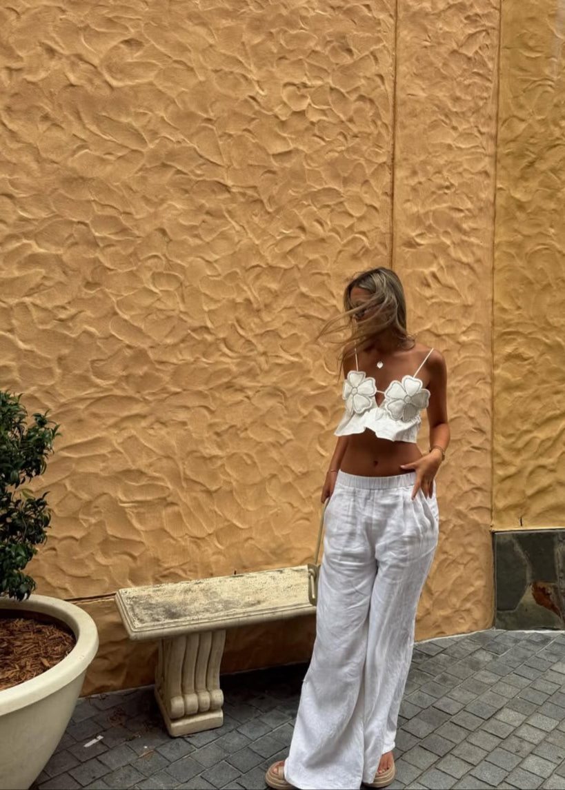 Belaporto Top - Blanco