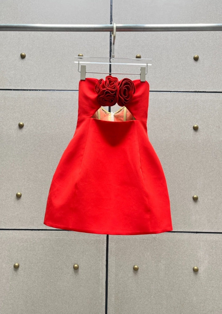Britannia Vestido - Rojo