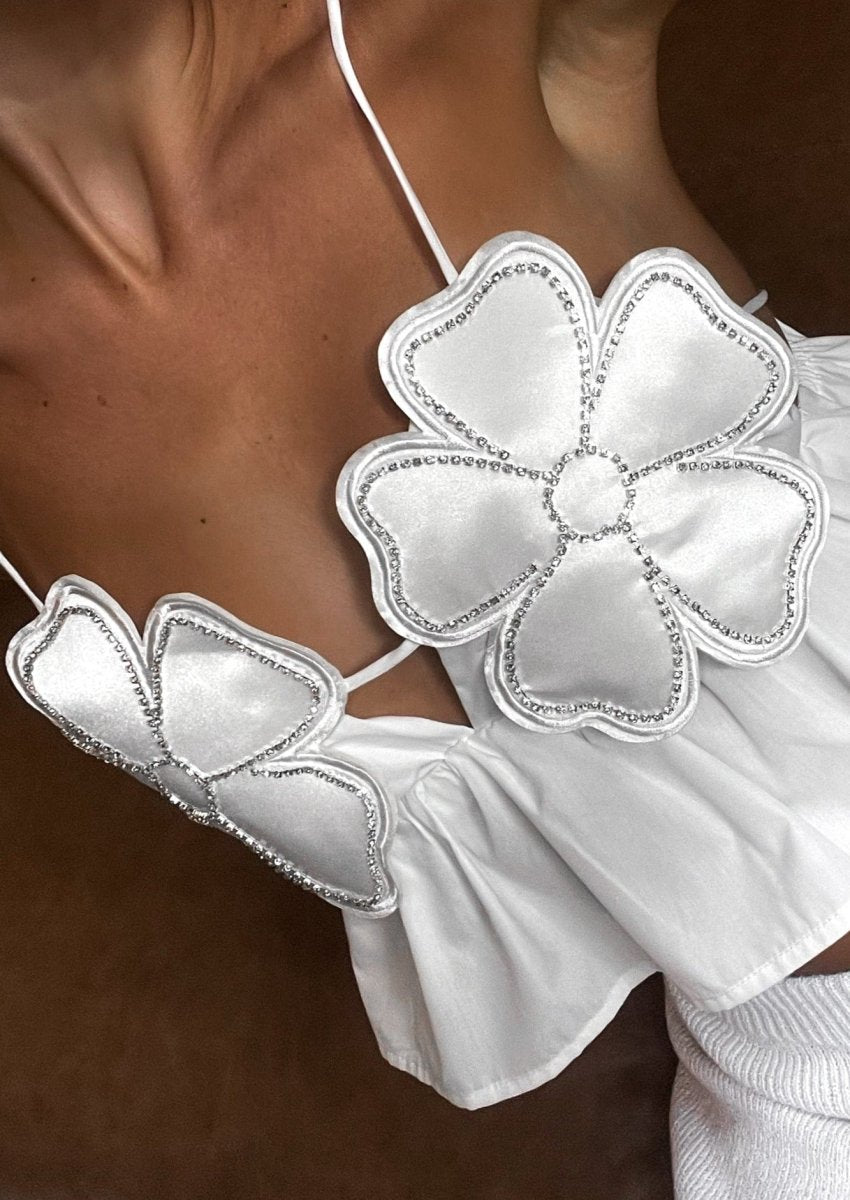 Belaporto Top - Blanco