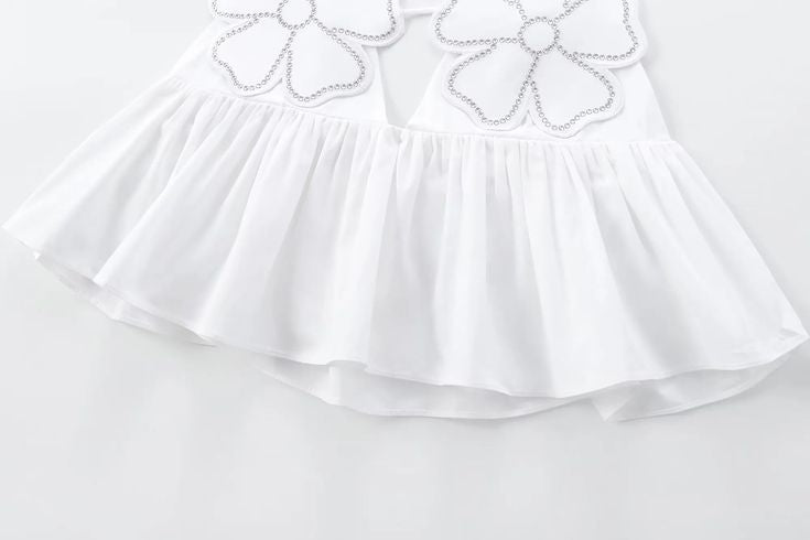 Belaporto Top - Blanco