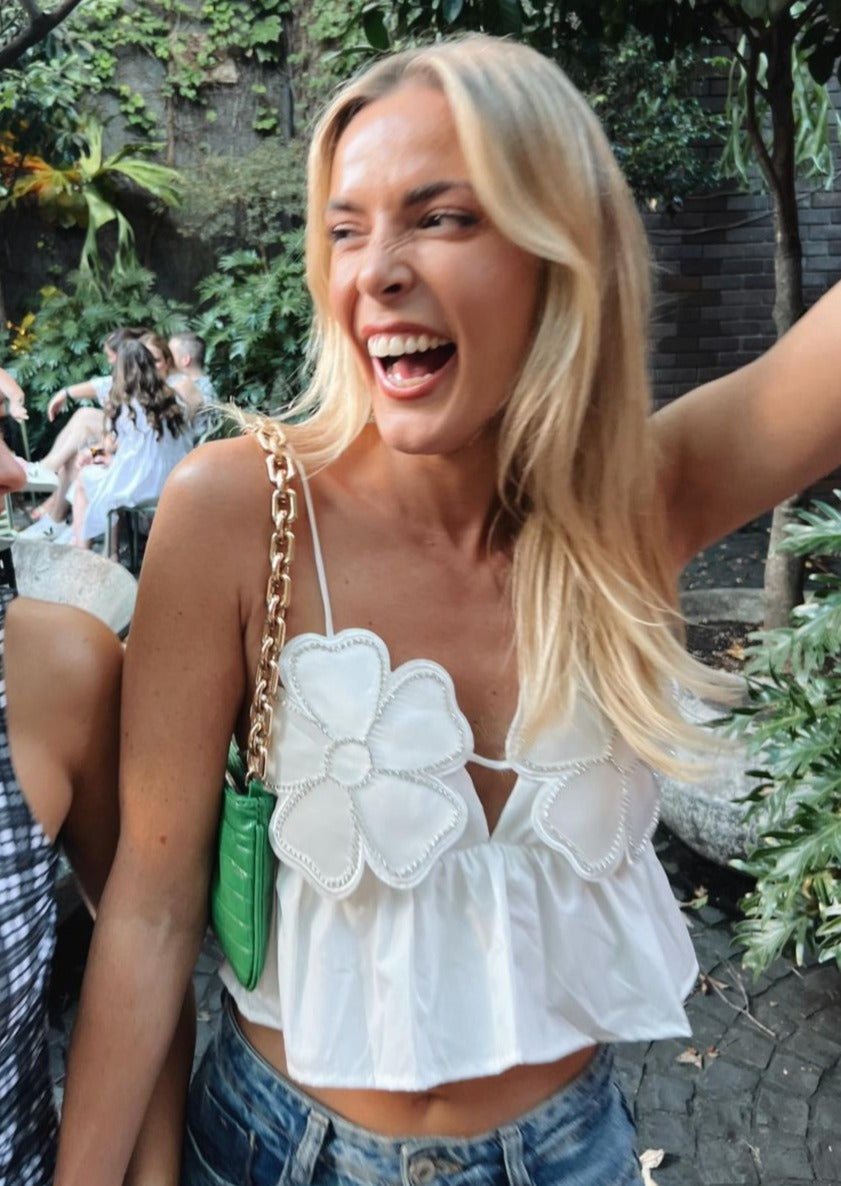 Belaporto Top - Blanco