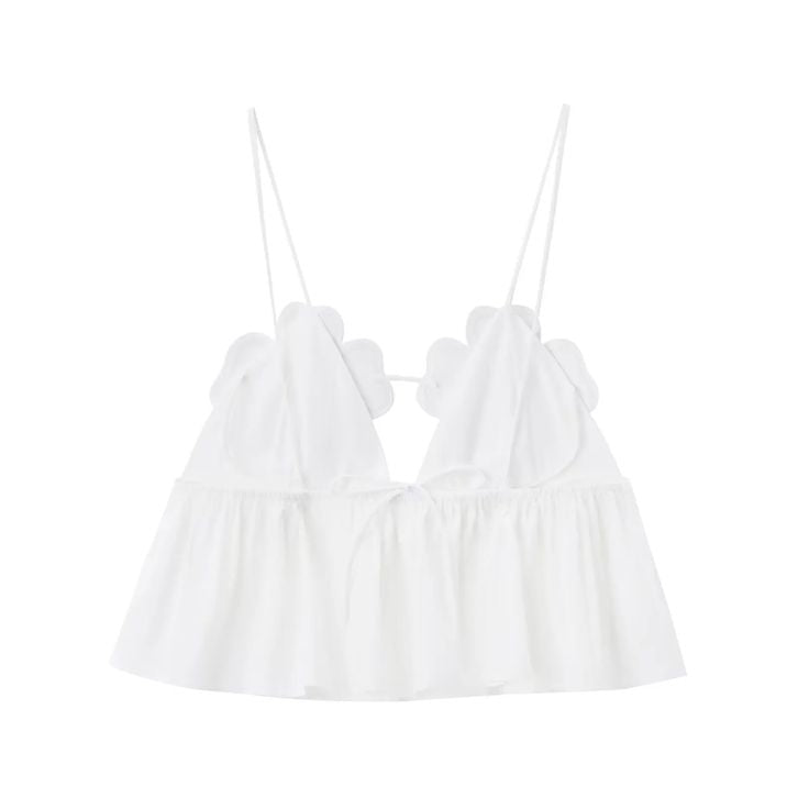 Belaporto Top - Blanco