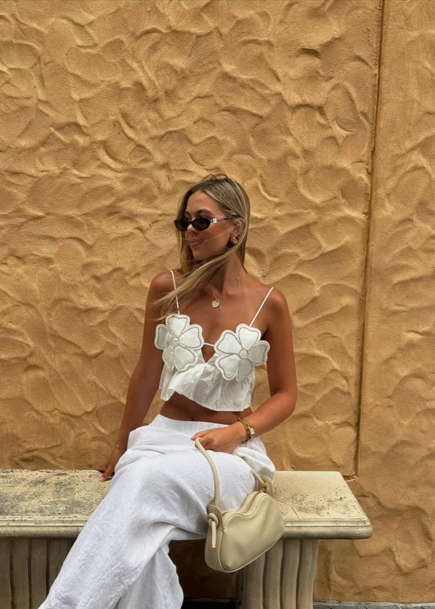 Belaporto Top - Blanco