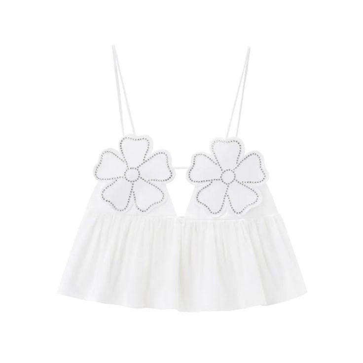 Belaporto Top - Blanco