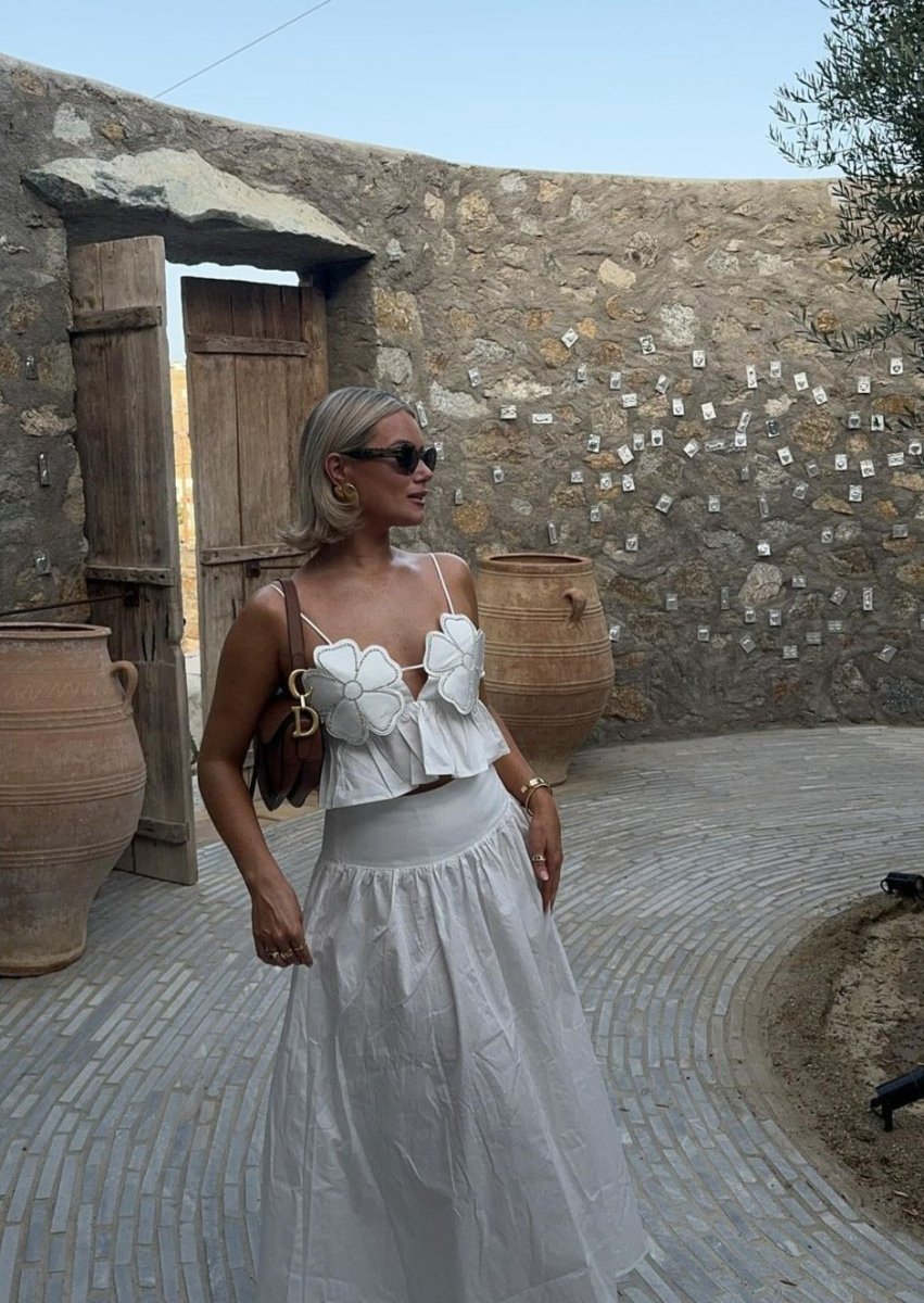 Belaporto Top - Blanco