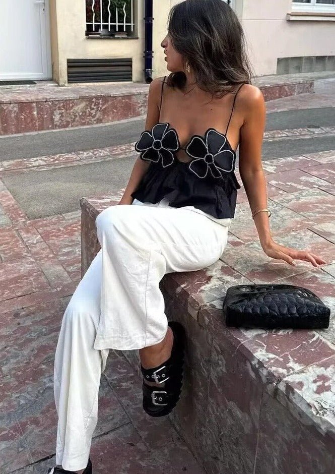 Belaporto Top - Negro