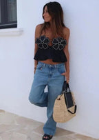 Belaporto Top - Negro
