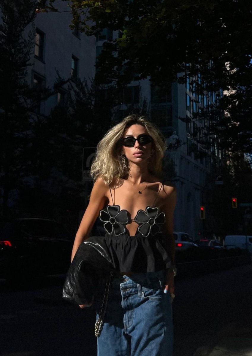 Belaporto Top - Negro