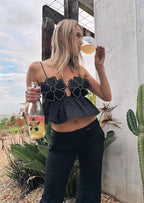 Belaporto Top - Negro