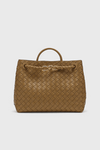 Bolsa Diaria Tejida en Color Índigo