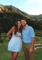 Britannia Vestido - Azul