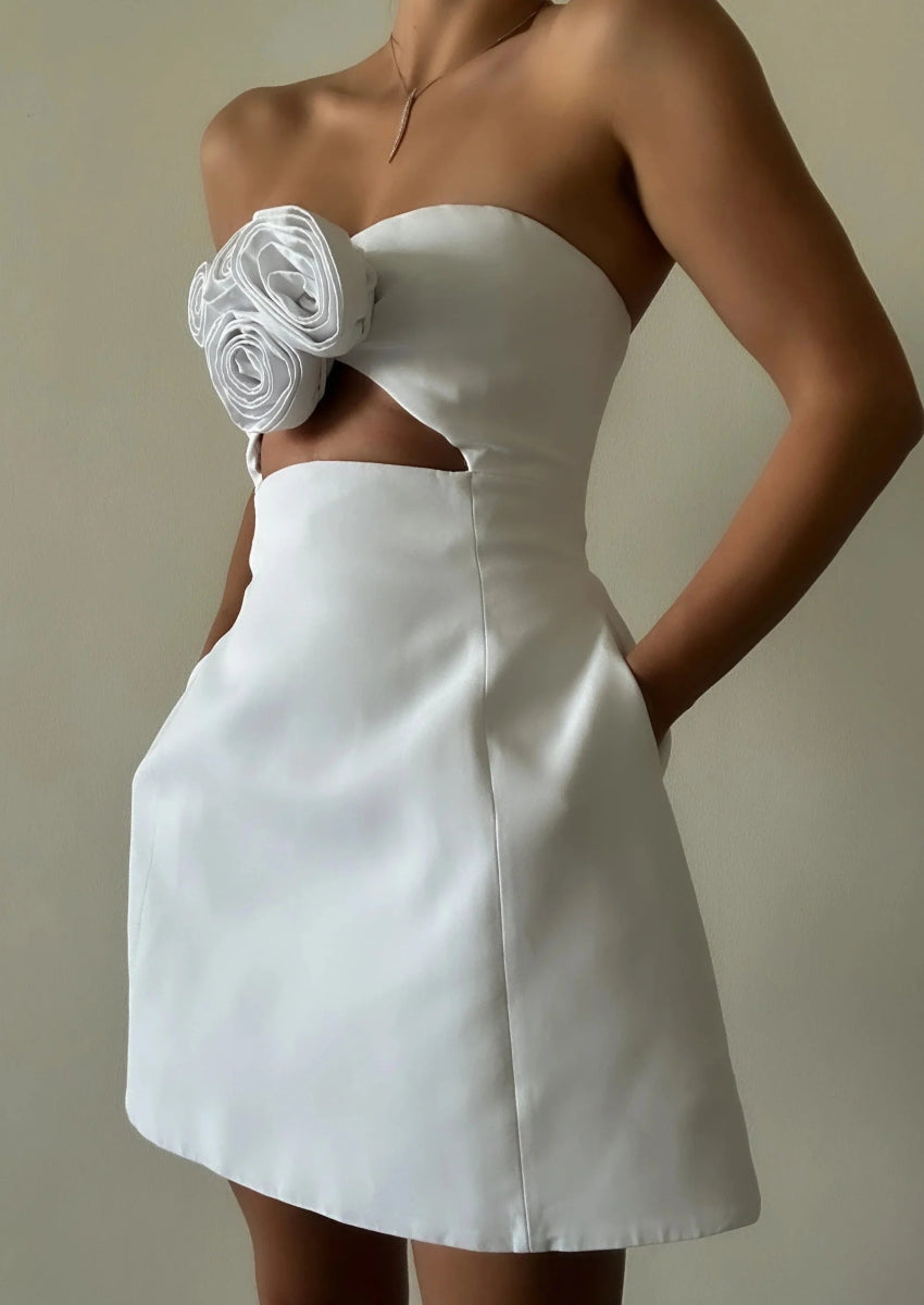 Britannia Vestido - Blanco