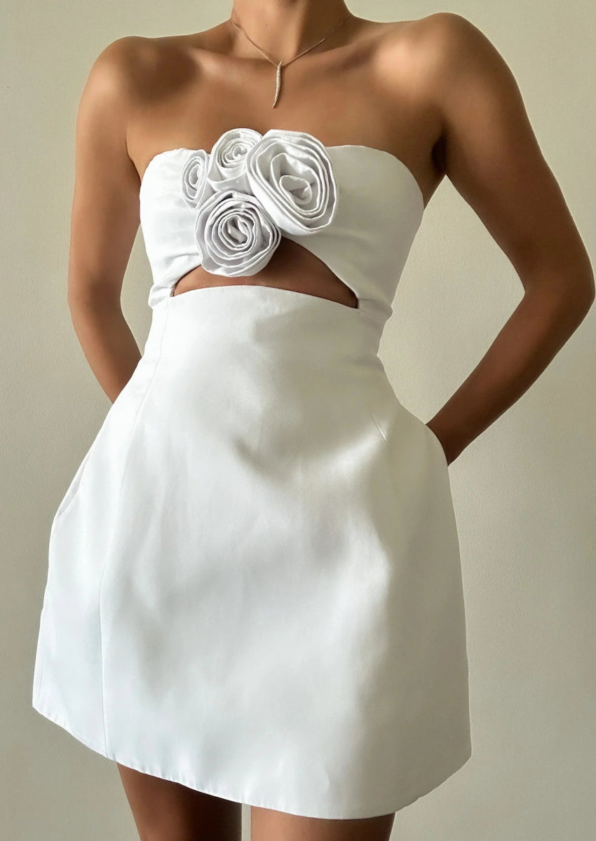 Britannia Vestido - Blanco