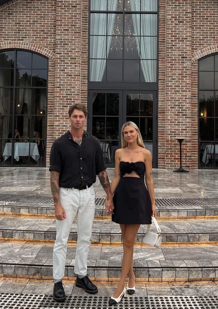 Britannia Vestido - Negro