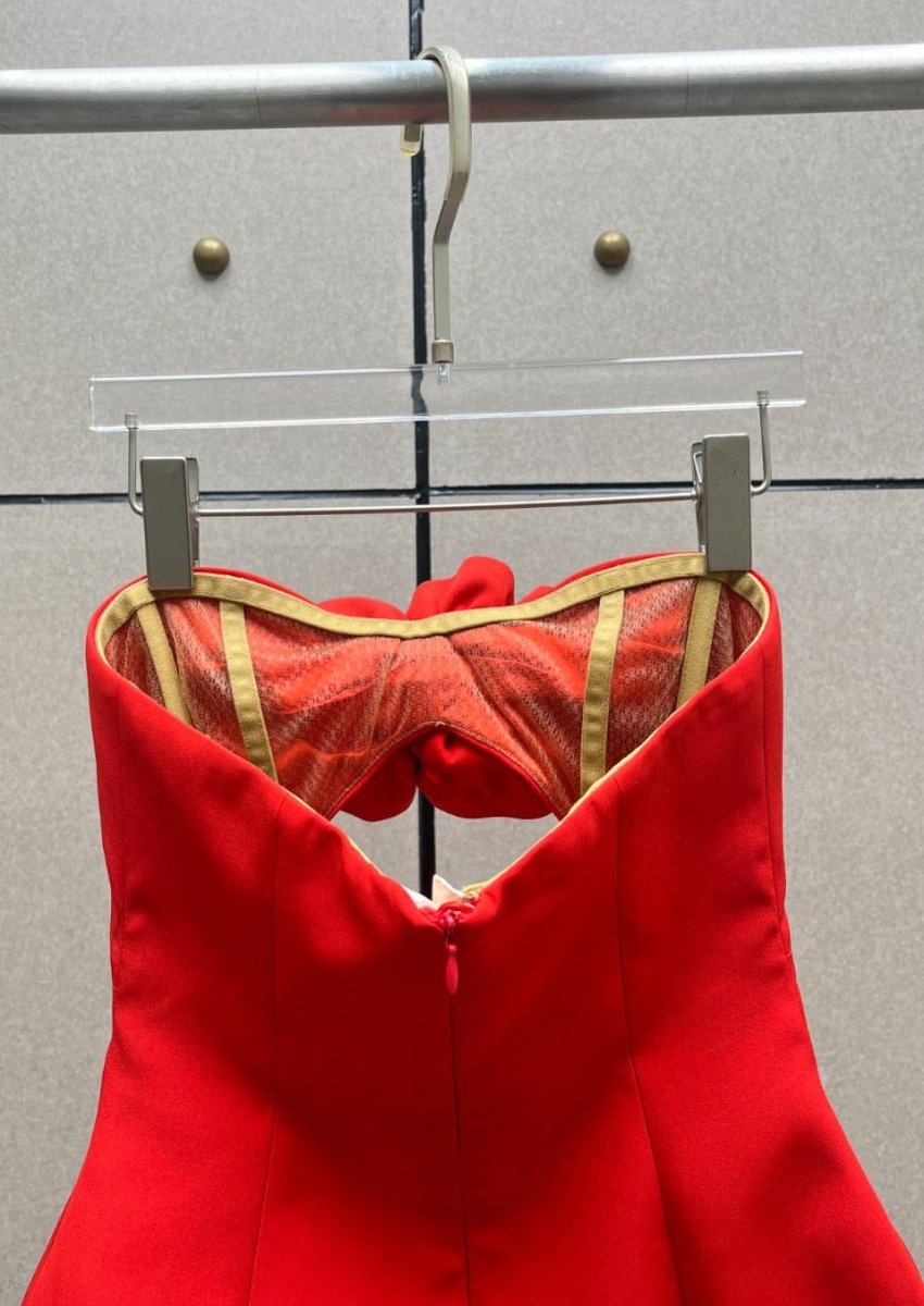 Britannia Vestido - Rojo