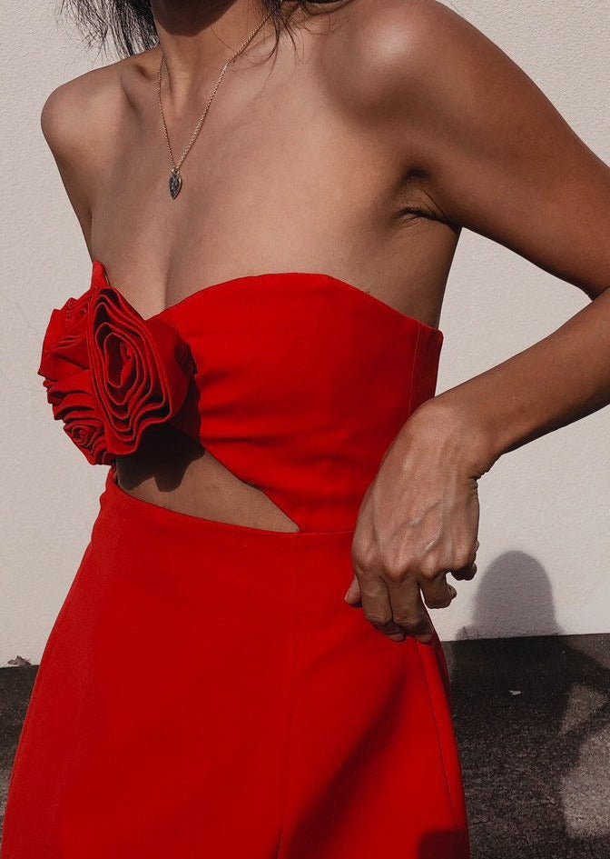 Britannia Vestido - Rojo