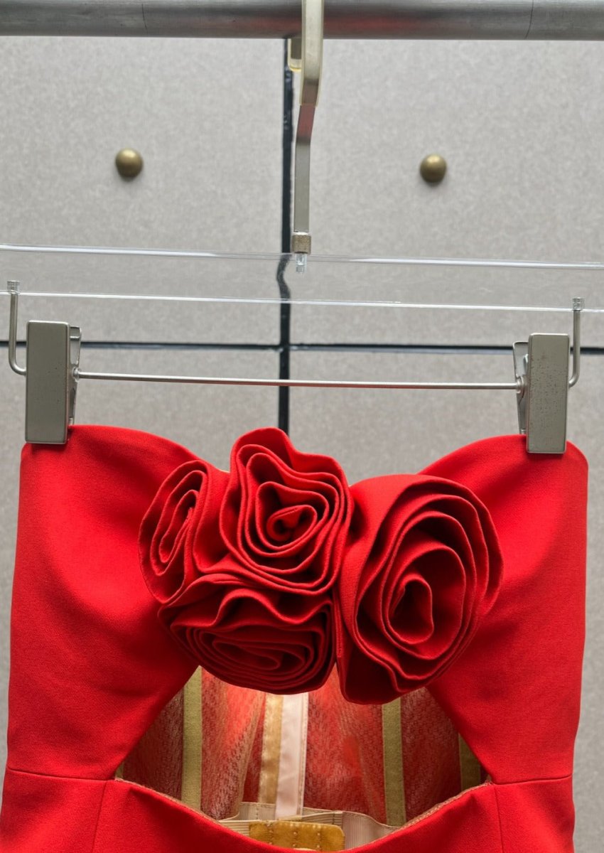 Britannia Vestido - Rojo