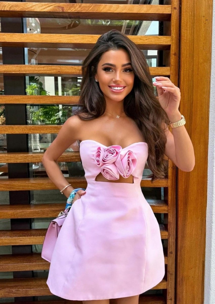 Britannia Vestido - Rosa