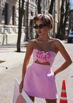 Britannia Vestido - Rosa